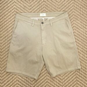 DL1961 Tan Flat Front Shorts Jake Chino Shorts - Tan - 33